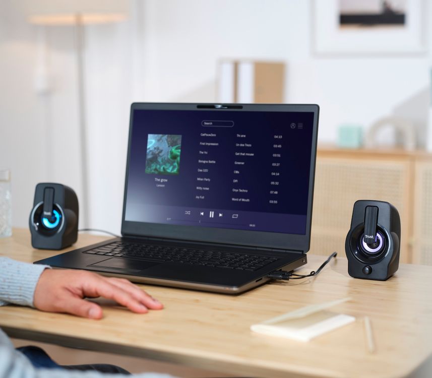 Consigue mejor sonido en tu PC de sobremesa o portátil con estos altavoces  Trust Gemi 2.0 por solo 19€