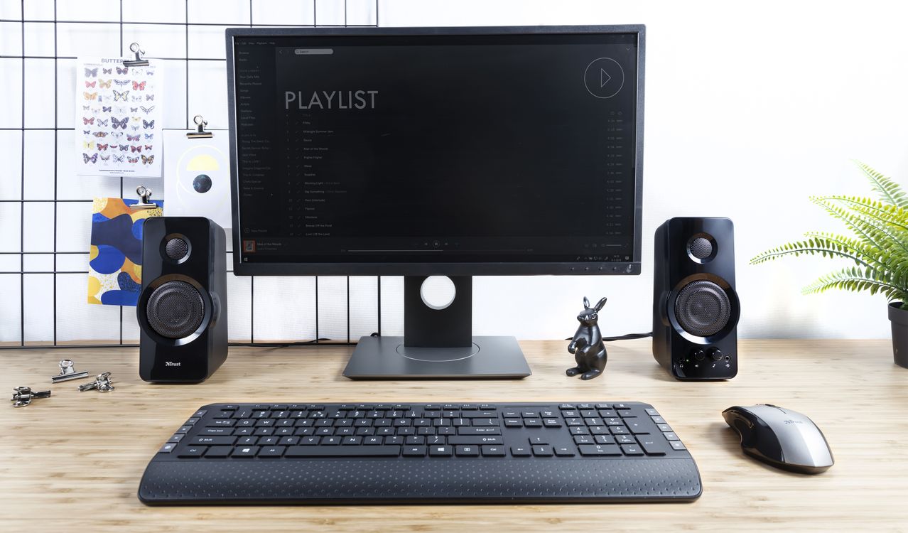 Consigue mejor sonido en tu PC de sobremesa o portátil con estos altavoces  Trust Gemi 2.0 por solo 19€