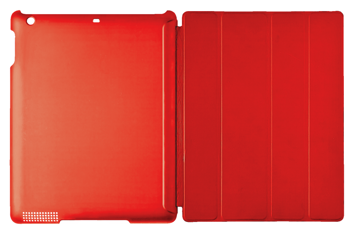 Smart Case & Stand for iPad mini - red-Back