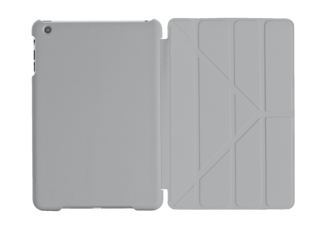 Tria Smart Case & Stand for iPad mini - grey-Back