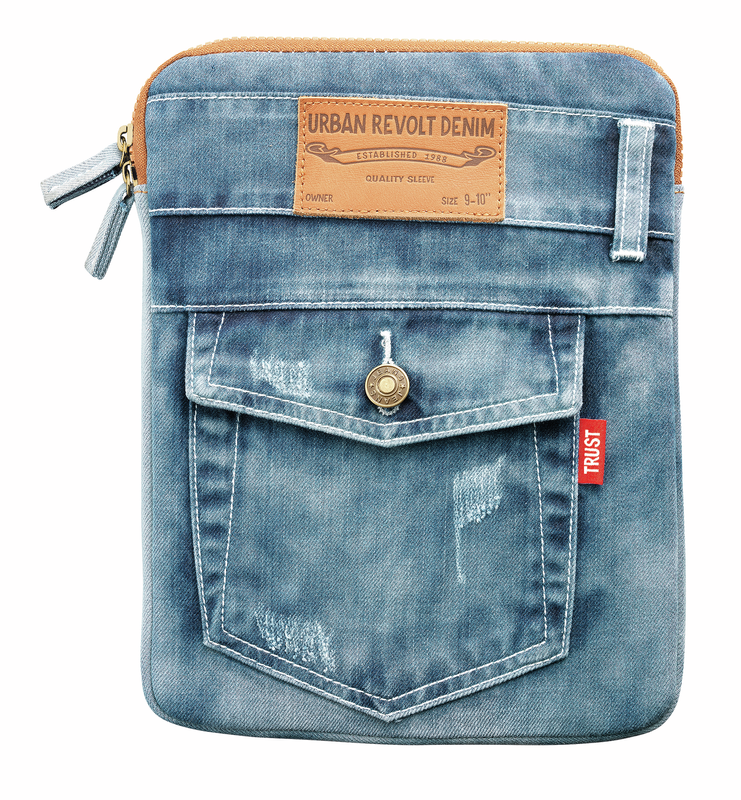 Jeans Sleeve for 10" tablets-Back