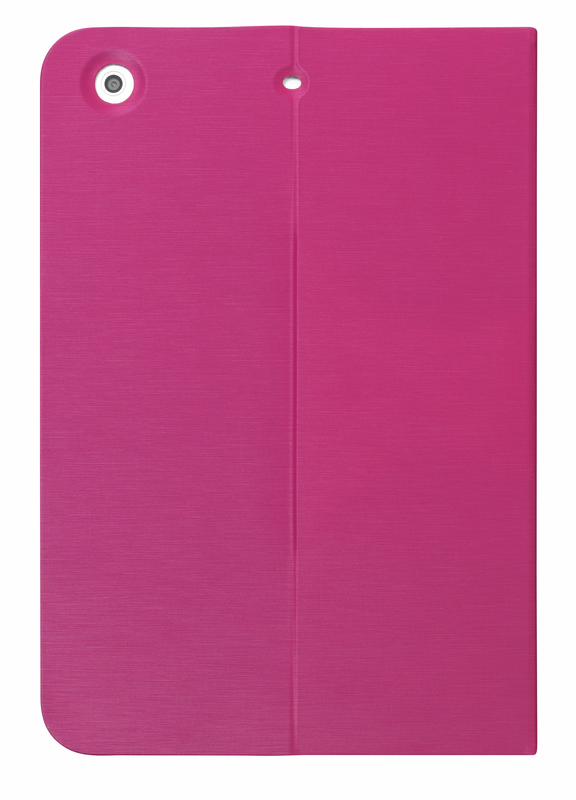 Aeroo Ultrathin Folio Stand for iPad mini - pink/blue-Back