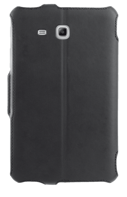 Stile Folio Case for Galaxy Tab3 Lite - black-Back