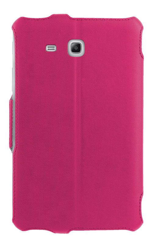 Stile Folio Case for Galaxy Tab3 Lite - pink-Back