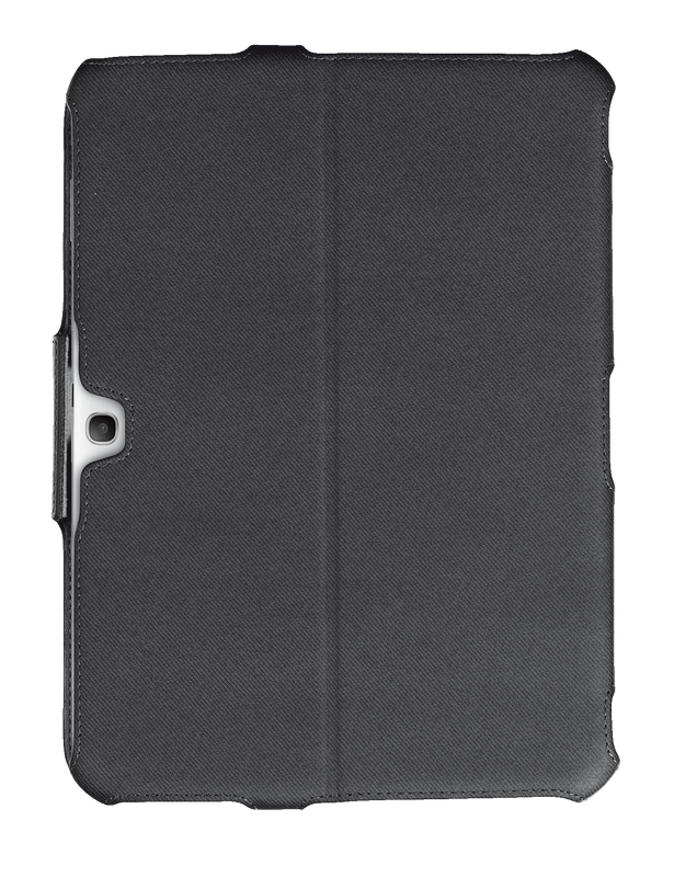 Stile Folio Stand for Galaxy Tab4 10.1 - black-Back