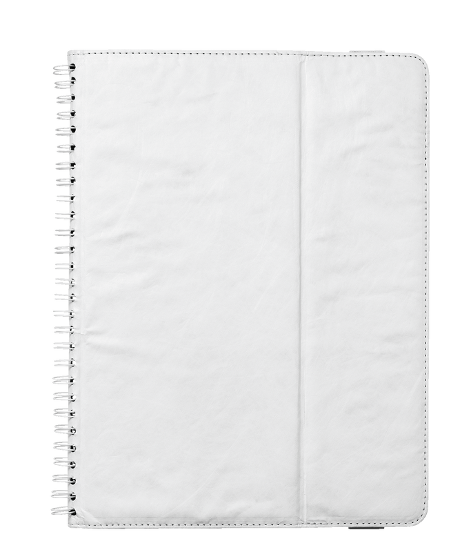 Writable Folio Stand for 7-8" tablets - white-Back