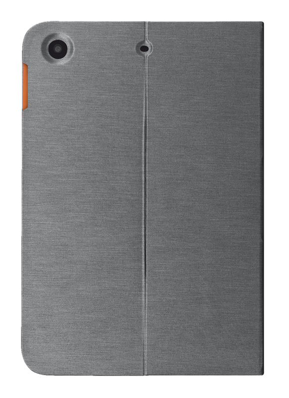 Aeroo Ultrathin Folio Stand for iPad Air 2 - grey-Back