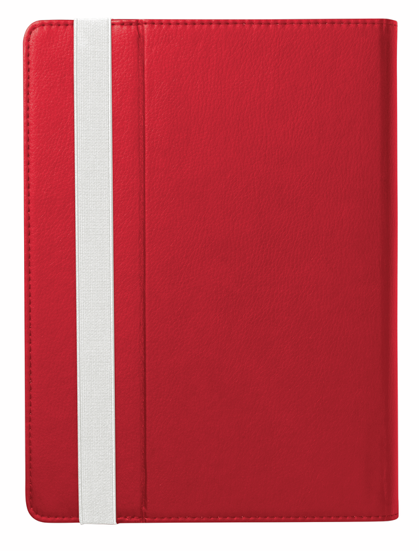 Primo Folio Case with Stand for 10" tablets - red-Back