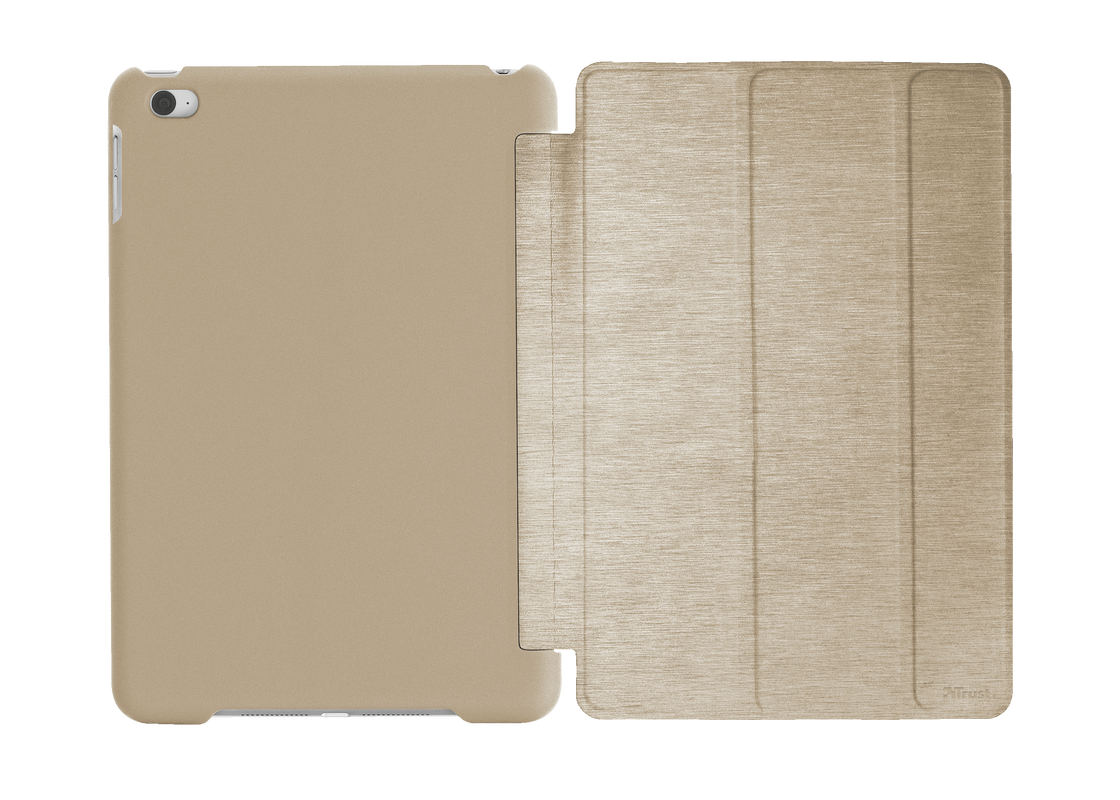Aurio Smart Folio for iPad mini 4 - gold-Back