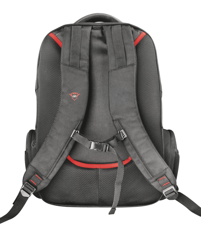 GXT 1250 Hunter Gaming Backpack for 17.3" laptops-Back