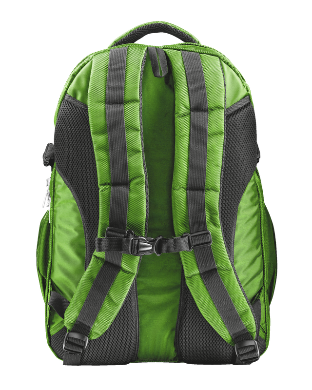Lima Backpack for 16" laptops - neon green-Back