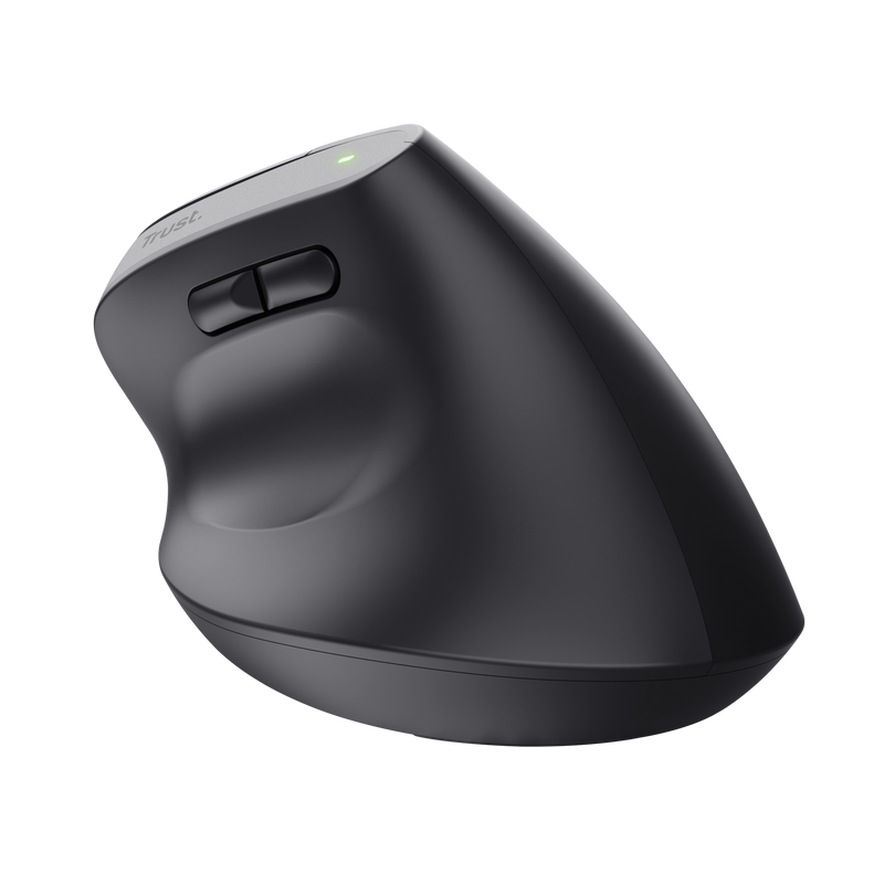 Bayo+ Multidevice Ergonomic Wireless Mouse-Back