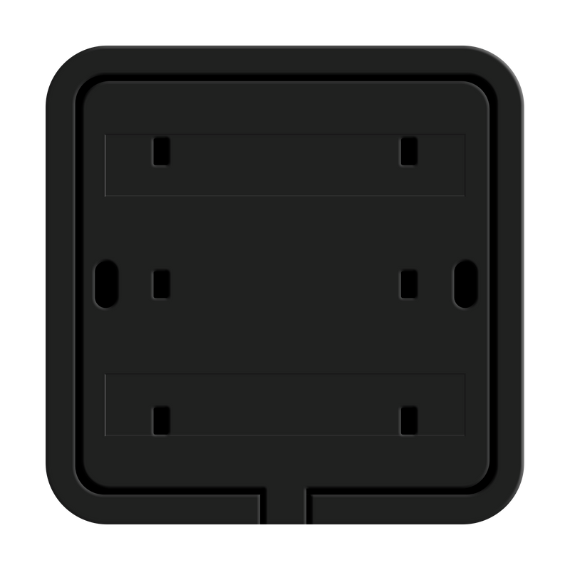 Wireless Wall Switch AWST-9000 - black-Back