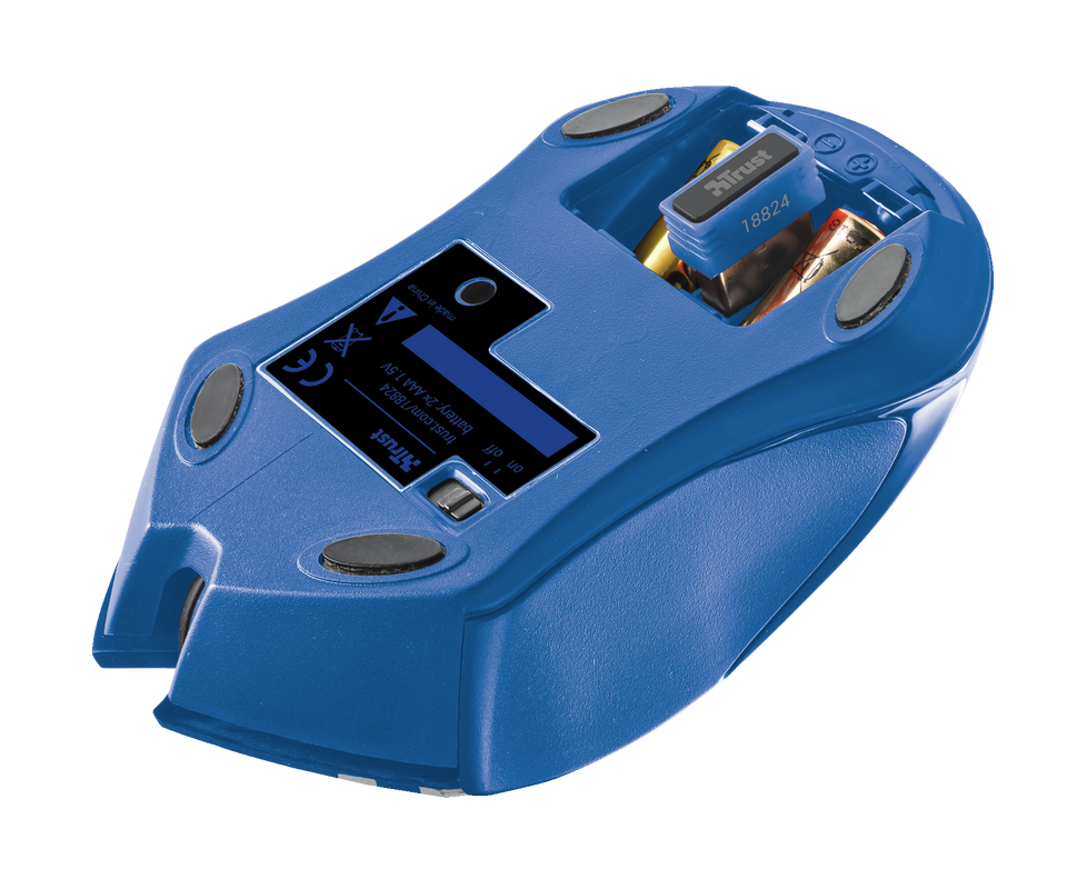 Sula Wireless Mouse - blue-Bottom