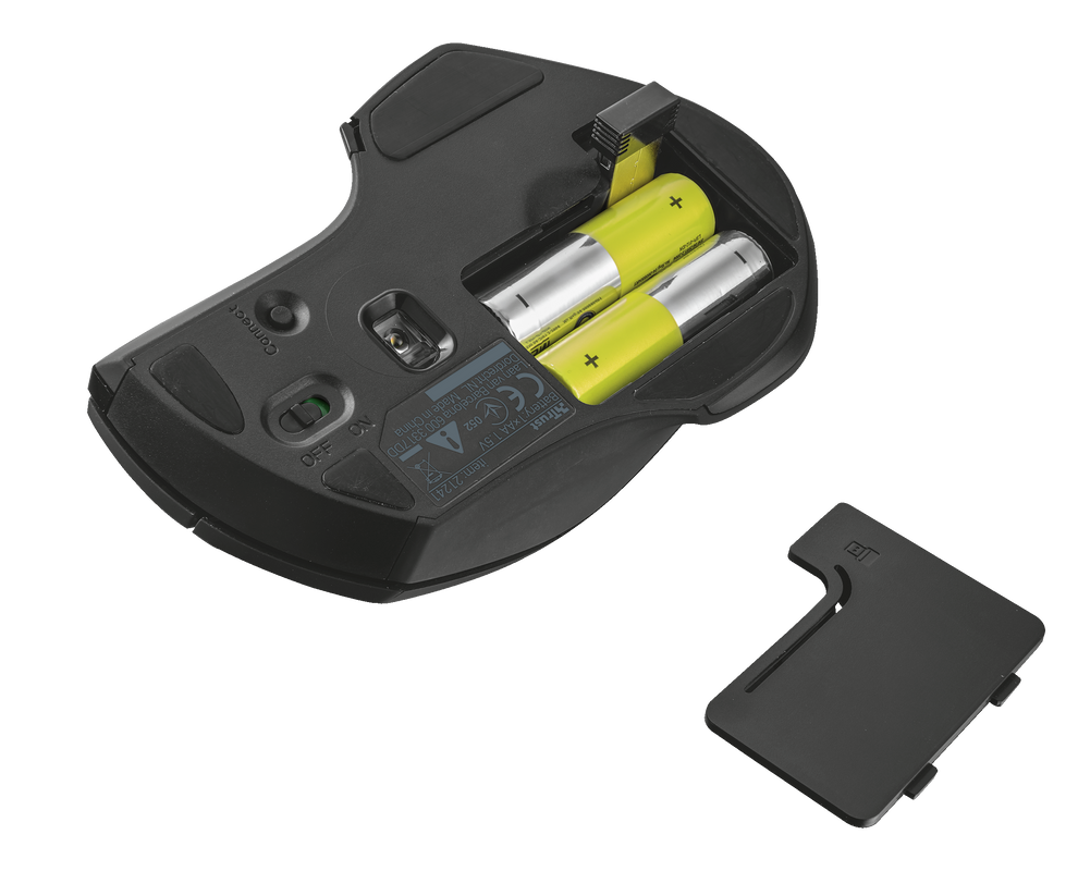Evo Wireless Optical Mouse-Bottom