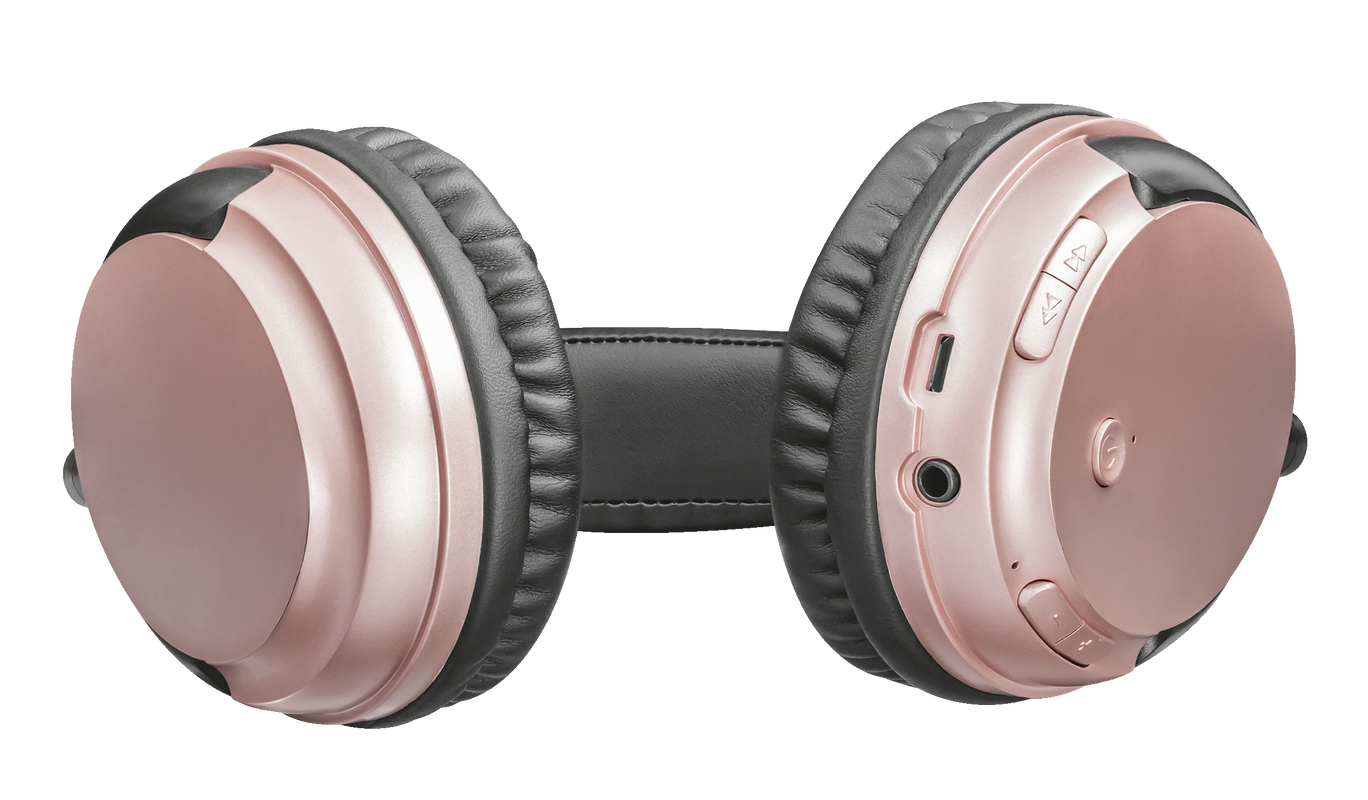 Kodo Bluetooth Wireless Headphone - rose gold-Bottom
