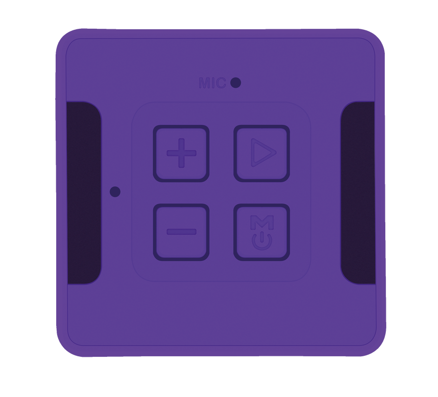 Primo Wireless Bluetooth Speaker - neon purple-Bottom