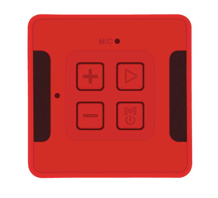 Primo Wireless Bluetooth Speaker -  red-Bottom