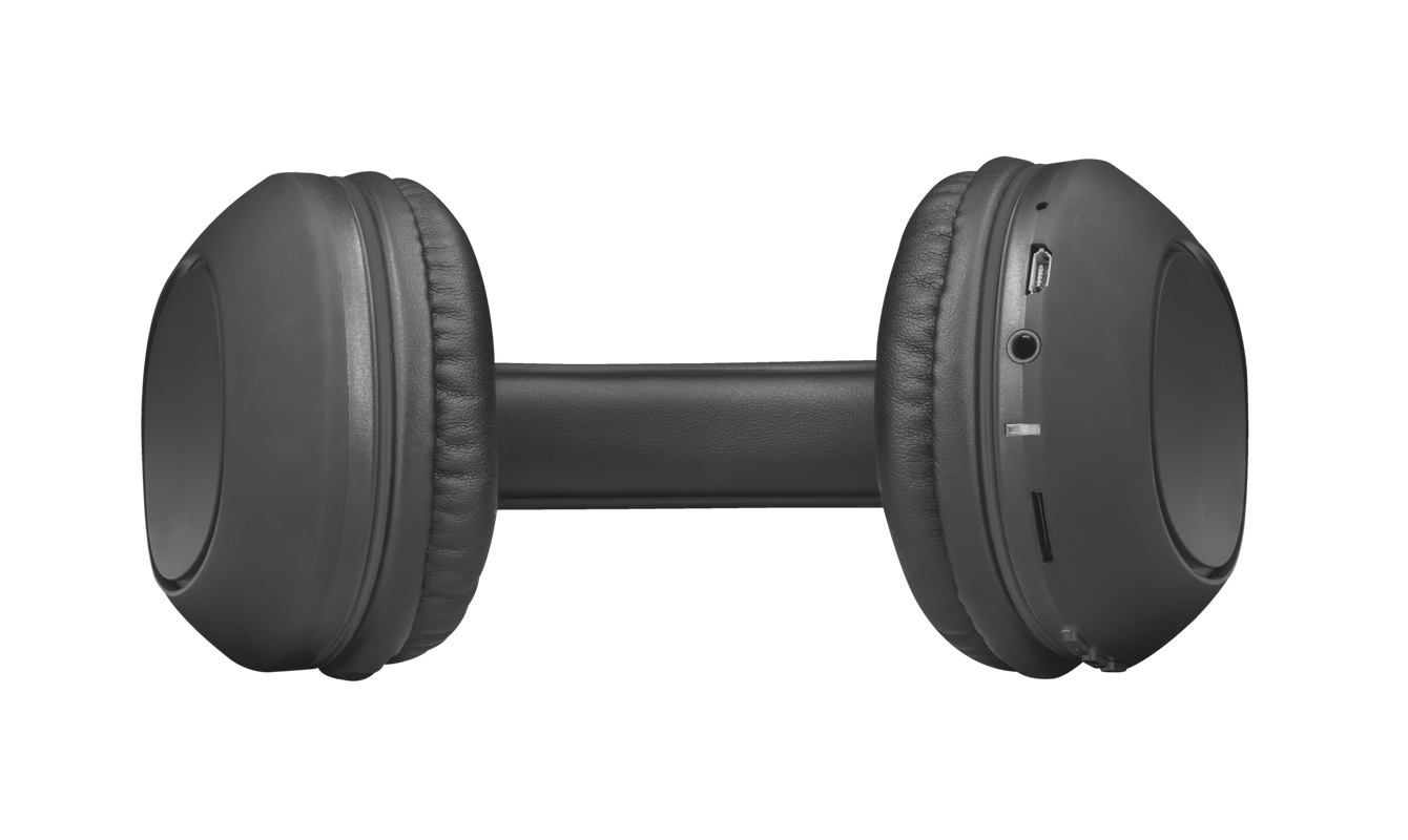 Dona Bluetooth Wireless Headphones - grey-Bottom