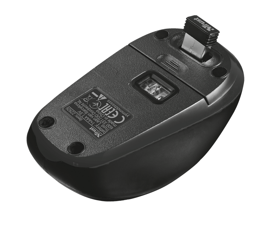 Rona Wireless Mouse - black-Bottom