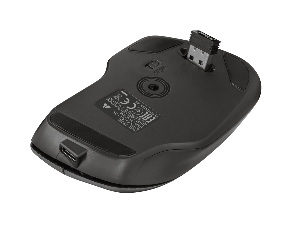 Themo Rechargeable Wireless Mouse-Bottom