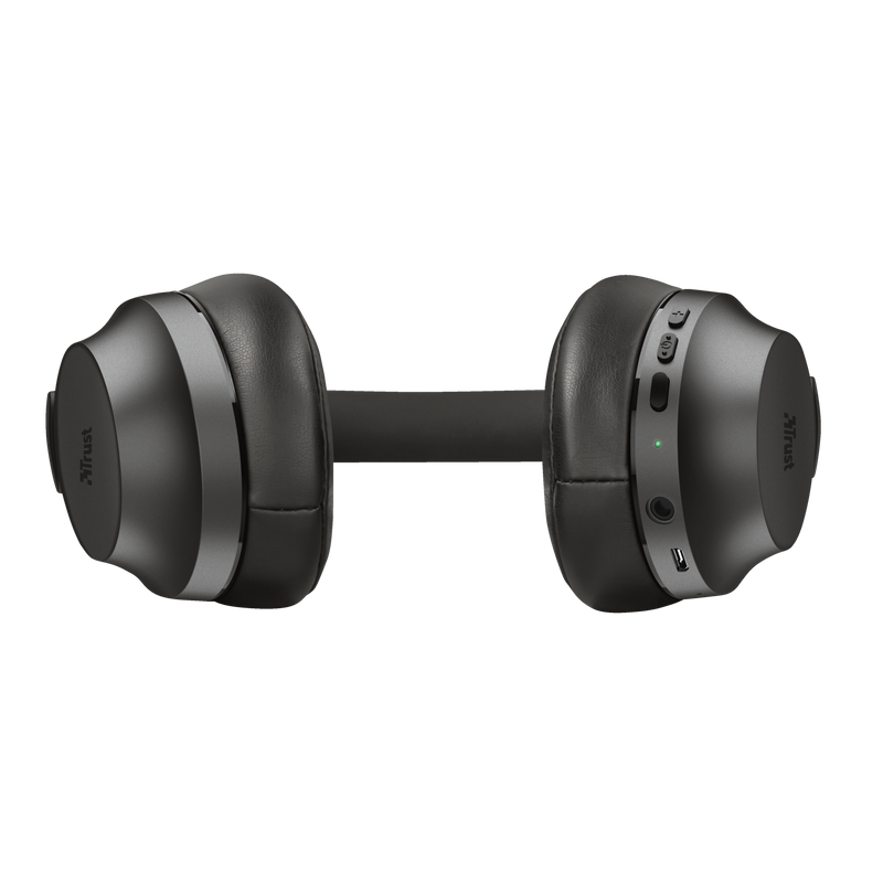 Eaze Bluetooth Wireless Over-ear Headphones-Bottom