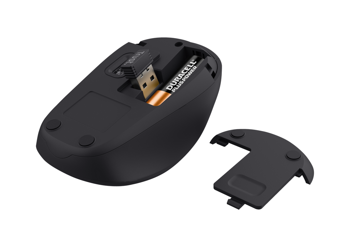 TM-201 Compact Wireless Mouse Eco-Bottom