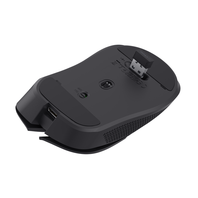 GXT 923 Ybar Wireless Gaming Mouse - black-Bottom