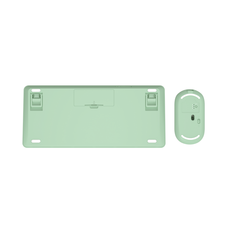 Lyra Wireless Keyboard & Mouse Set - green-Bottom