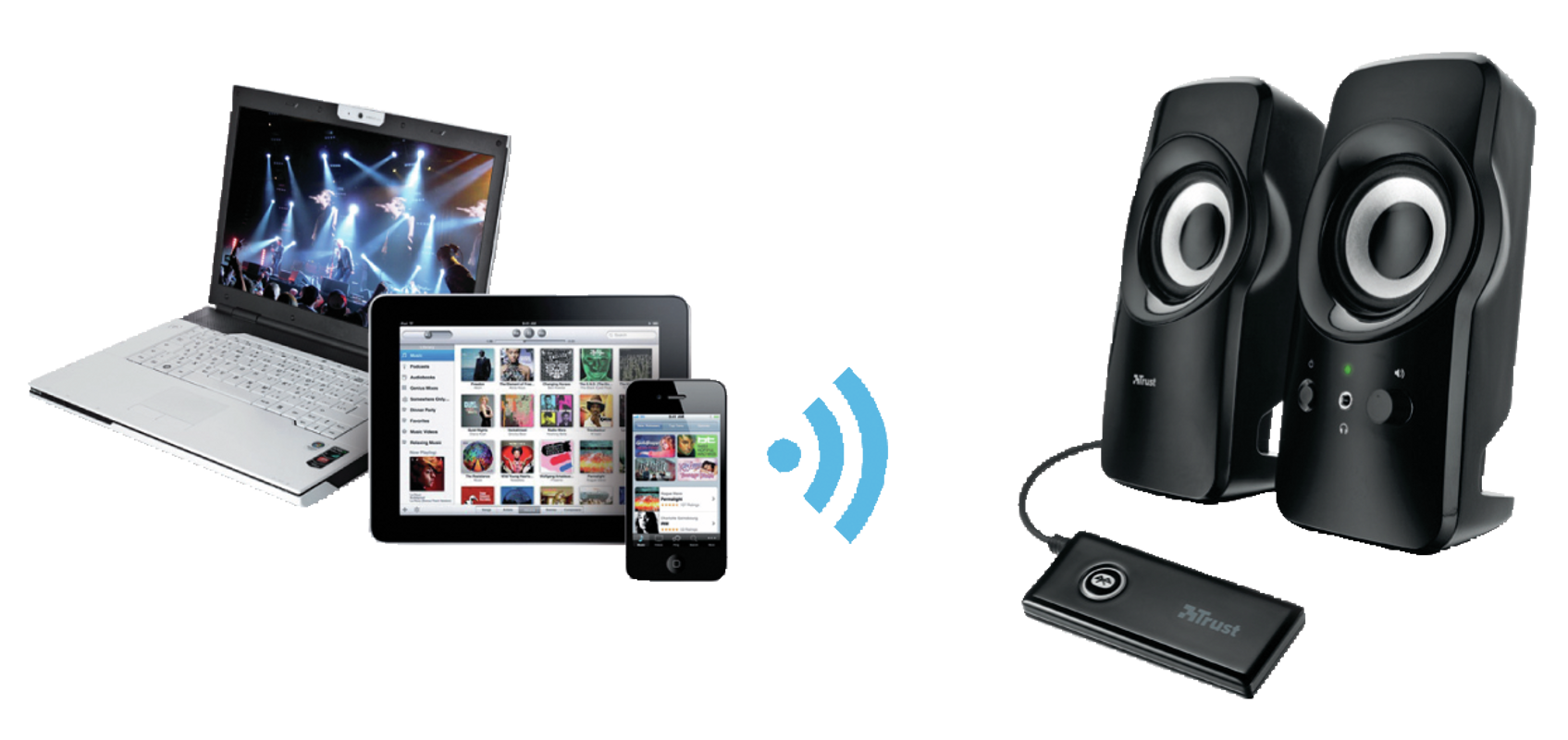 eeWave Wireless Bluetooth Audio Link-Extra