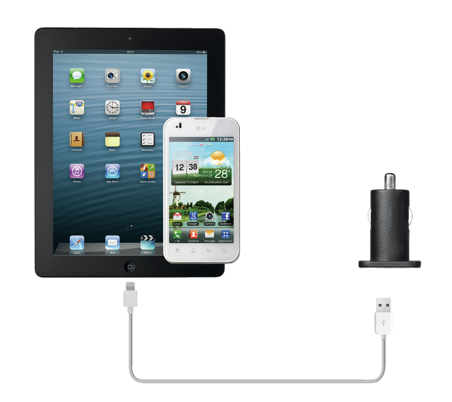 5W Car Charger - black-Extra