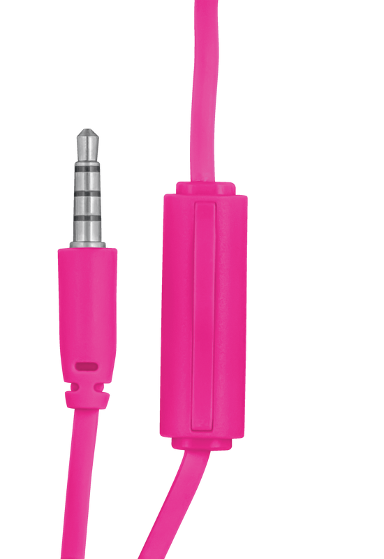 Nano Foldable Headphones - pink-Extra