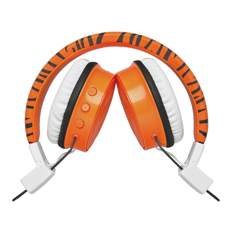 Comi Bluetooth Wireless Kids Headphones - orange-Extra