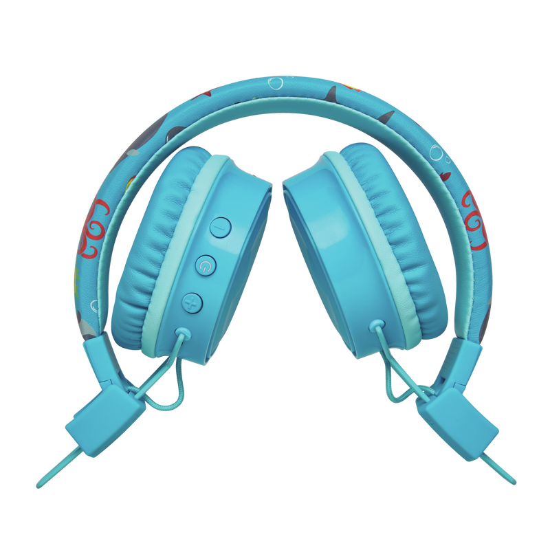 Comi Bluetooth Wireless Kids Headphones - blue-Extra