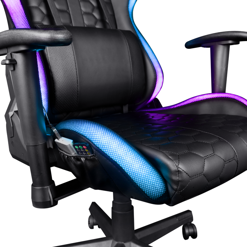 GXT 716 Rizza RGB LED Illuminated Gaming Chair-Extra