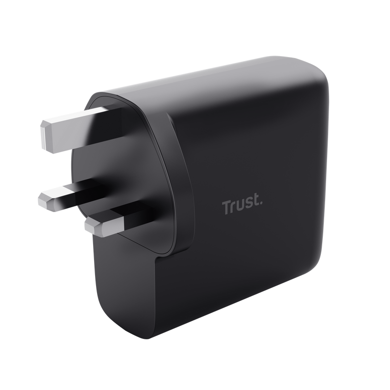 Maxo 100W USB-C Charger - Black UK-Extra