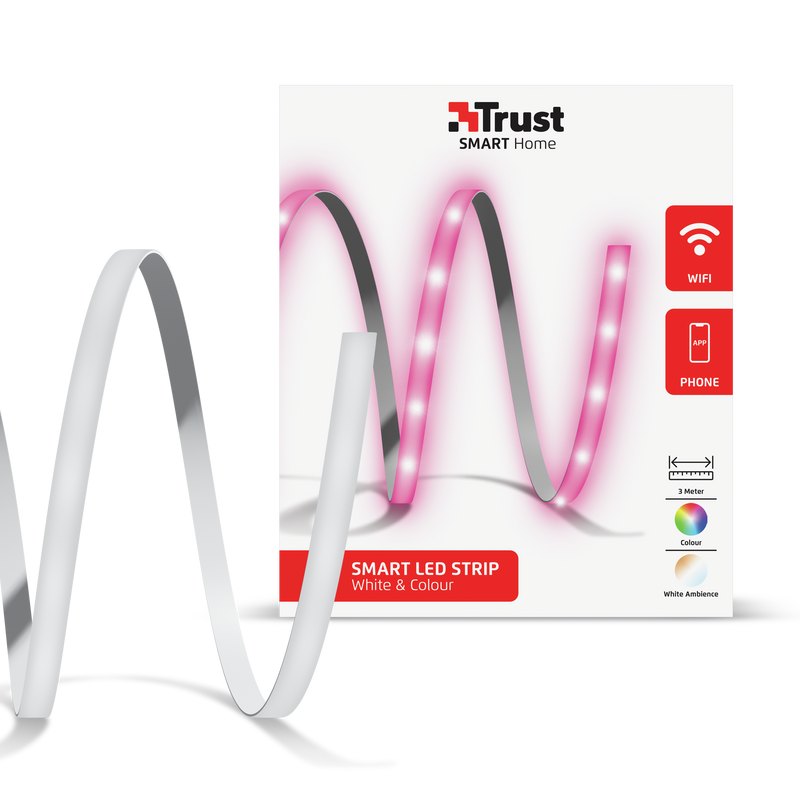 Smart Wi-Fi LED Strip white & colour-Extra
