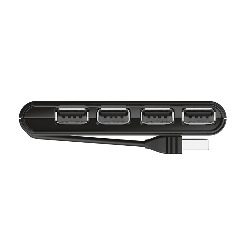 Vecco Mini 4 Port USB 2.0 Hub-Front