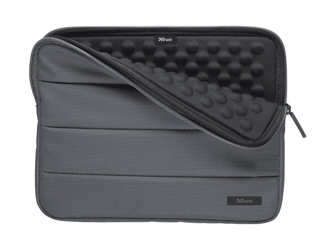 Nylon Anti-shock Bubble Sleeve for 10" tablets - grey-Front