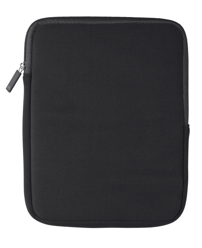 Anti-shock Bubble Sleeve for 10'' tablets - black-Front