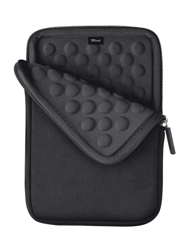 Anti-shock Bubble Sleeve for 7-8'' tablets - black-Front