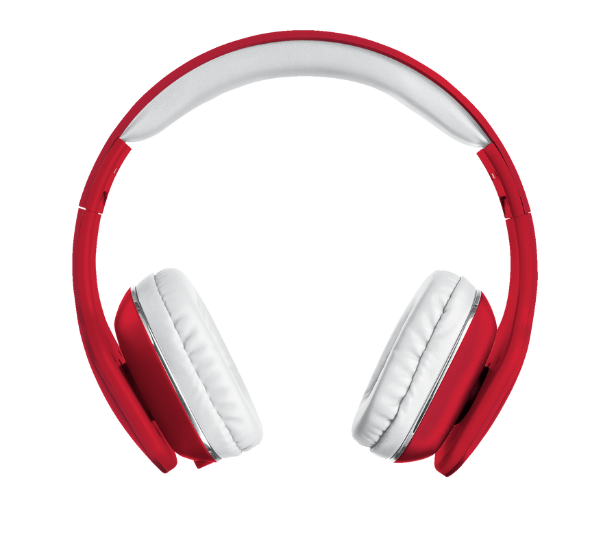 Mobi Headphones - red-Front