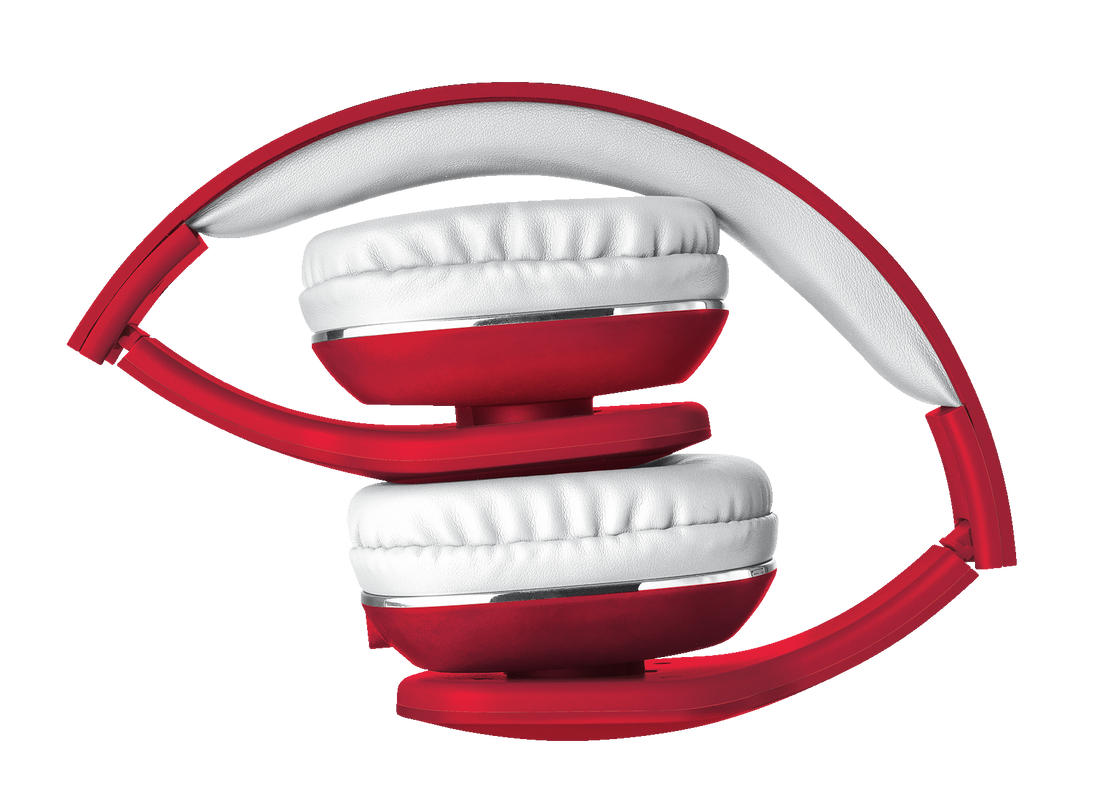 Mobi Headphones - red-Front