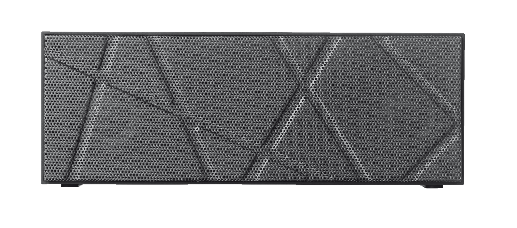 StreetboXX Wireless Bluetooth Speaker - black/grey-Front