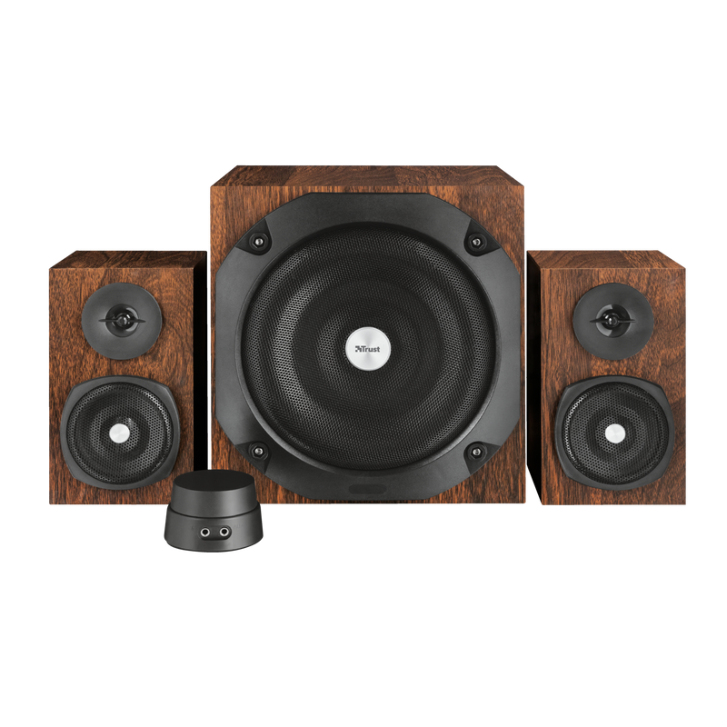 Vigor 2.1 Speaker Set - brown-Front