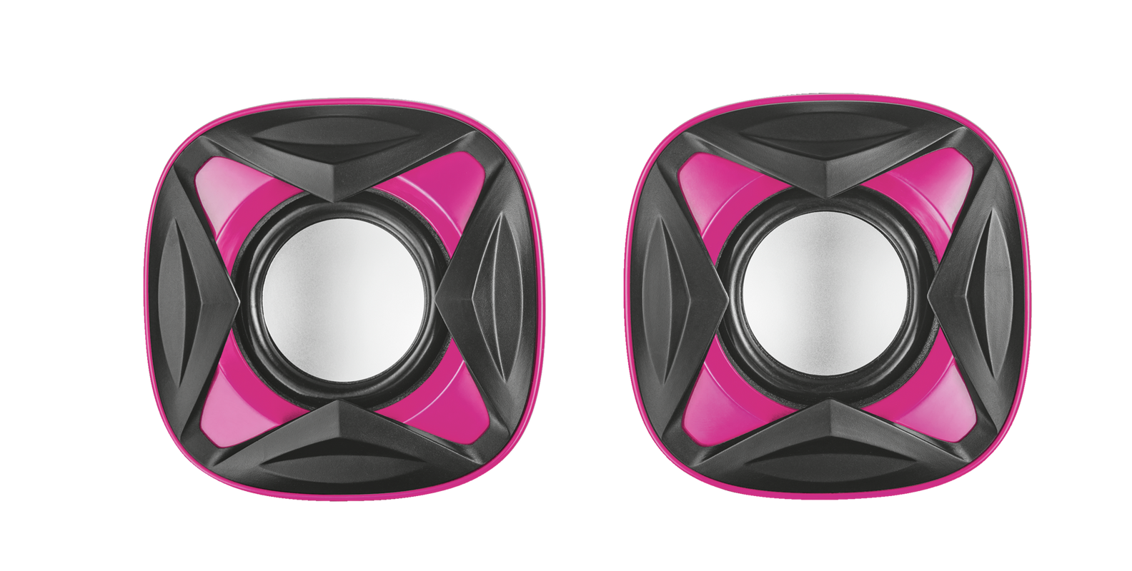 Xilo Compact 2.0 Speaker Set - pink-Front