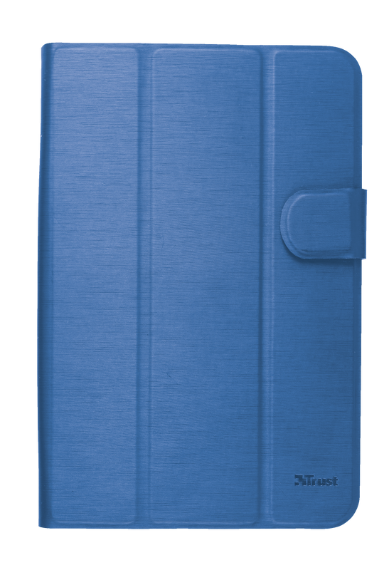 Aexxo Universal Folio Case for 7-8" tablets - blue-Front