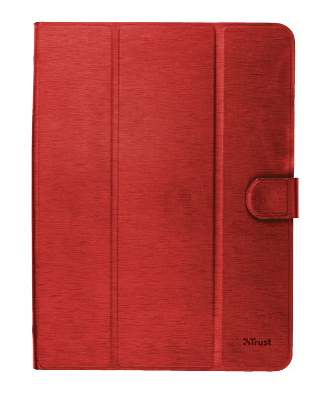Aexxo Universal Folio Case for 10.1" tablets - red-Front