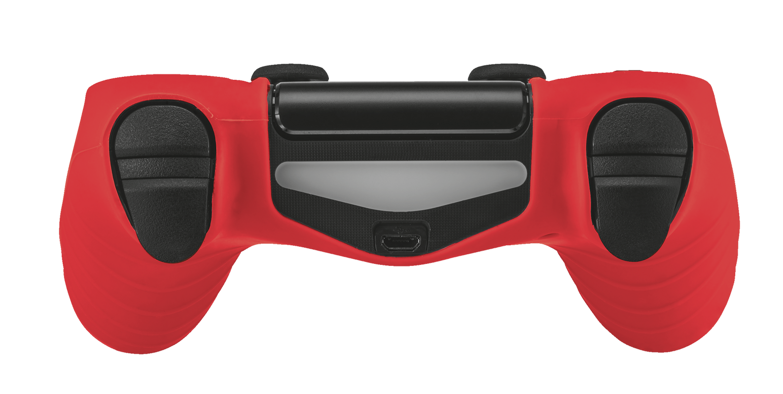 GXT 744R Rubber Skin for PS4 controllers - red-Front