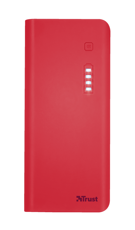 Primo Powerbank 10.000 mAh - red-Front